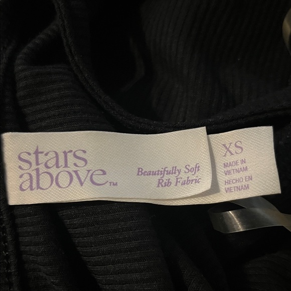 Stars Above Black Women's Camisole - Picture 7 of 8